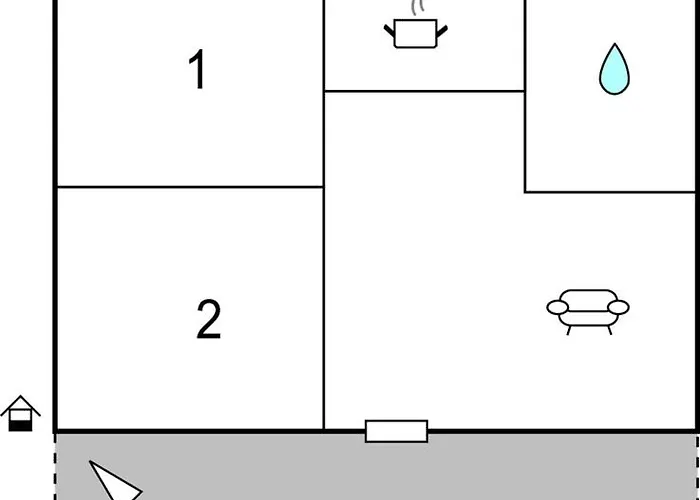 2 Bedroom Cozy In Apartman